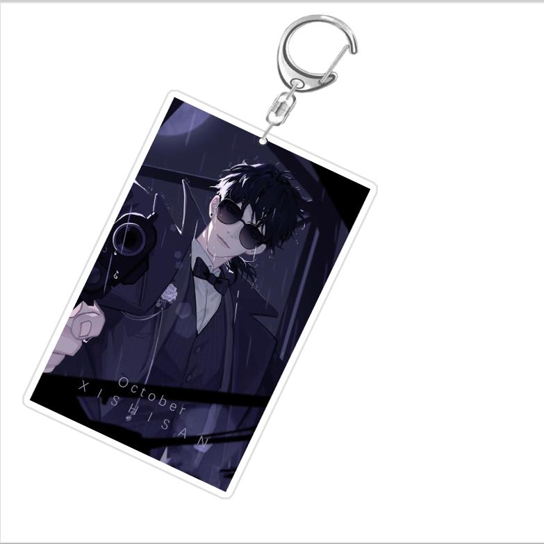 盗墓笔记黑瞎子亚克力立牌钥匙扣动漫周边二次元开学毕业生日礼物
