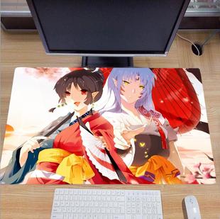 犬夜叉神乐杀生丸课桌鼠标垫动漫周边cos二次元宅男腐女生日礼物