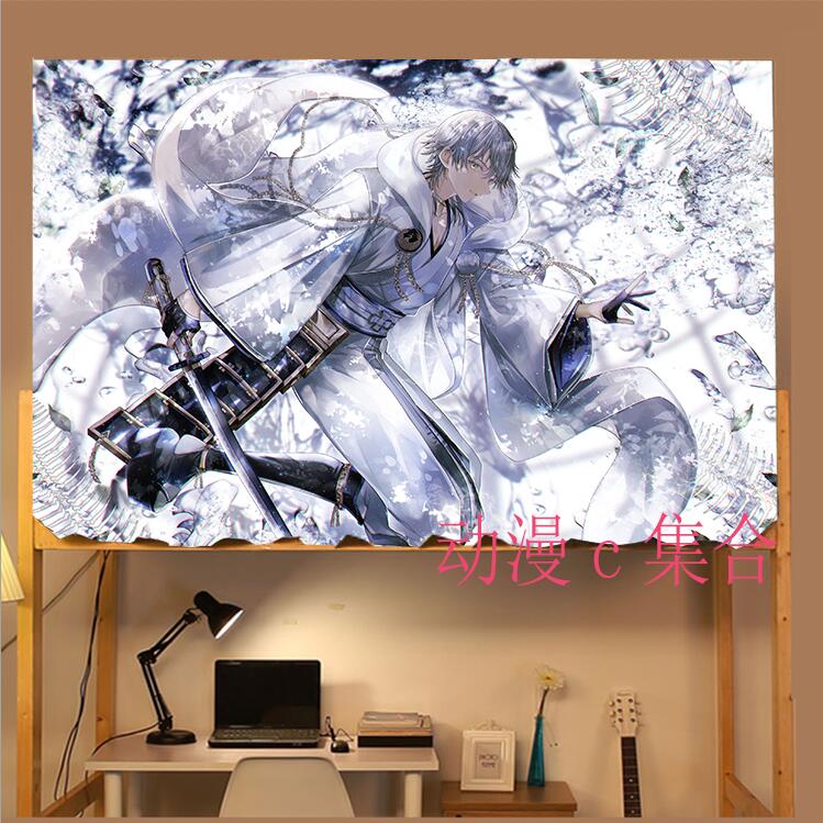 刀剑乱舞鹤丸国永遮光床帘开学动漫周边二次元送宅男腐女生日礼物