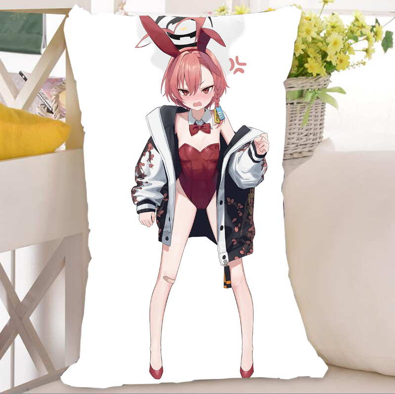 蔚蓝档案美甘宁瑠抱枕动漫周边二次元开学漫展宅男腐女生日礼物