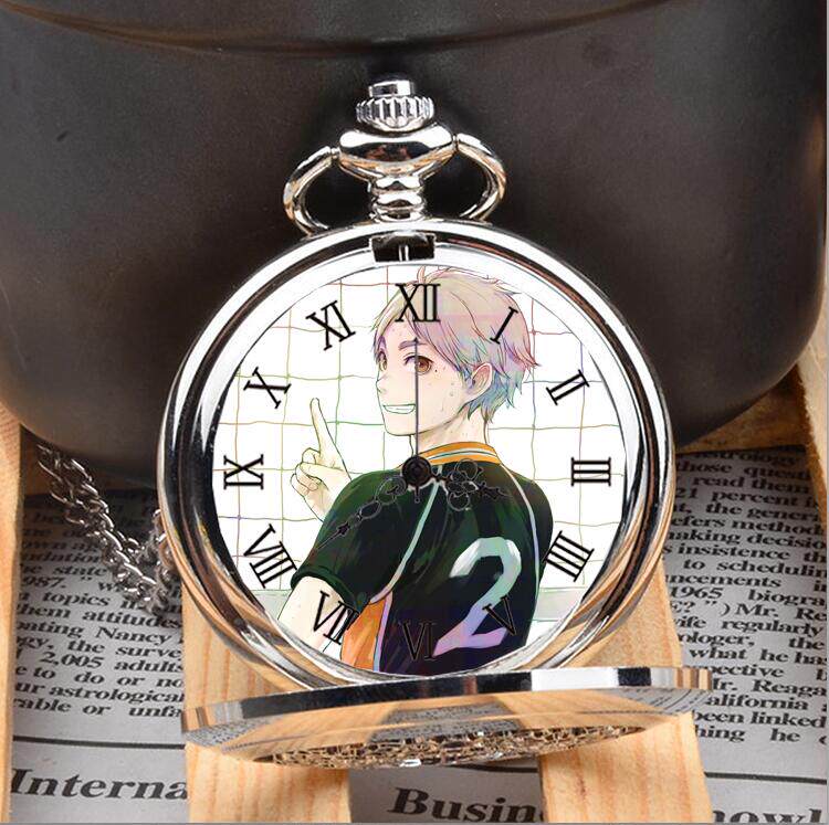排球少年菅原孝支闹钟怀表手表动漫周边cos毕业宅男腐女生日礼物