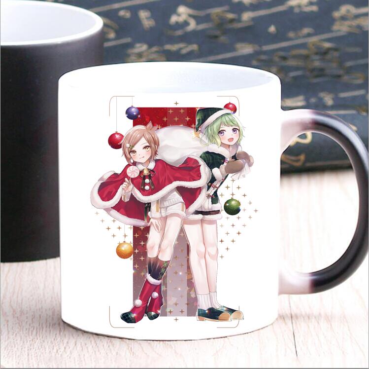 刀剑乱舞毛利包丁藤四郎马克杯变色杯动漫周边cos二次元生日礼物