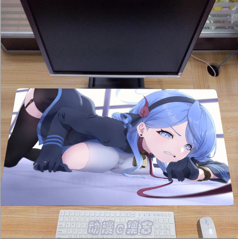 碧蓝档案天雨亚子课桌鼠标垫二次元开学动漫周边宅男腐女生日礼物
