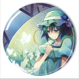 命运石之门椎名真由理双闪镭射毛绒胸章游戏周边吧唧马口物料定制