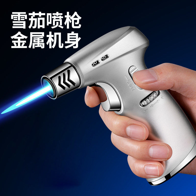 速发家用温携式喷火枪充气烧猪毛烘焙点便灸艾点火器