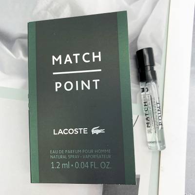 2020新正品Lacoste Fragrances鳄鱼Match Point男士浓香小样1.2ML