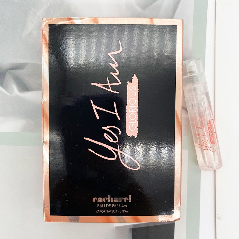 2021新香Cacharel卡夏尔Yes I Am Glorious女士持久浓香小样1.2ML
