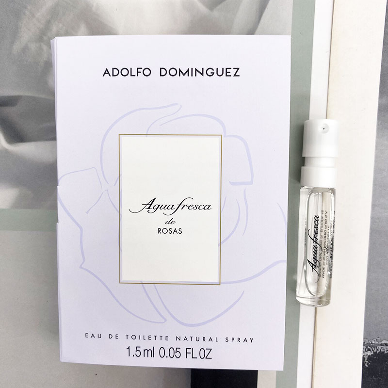 阿道夫Adolfo Dominguez Agua Fresca de Rosas女士淡香小样1.5ML