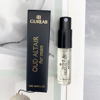葡萄牙小众品牌Guillab OUD ALTAIR男士浓香水EDP试管小样2ML
