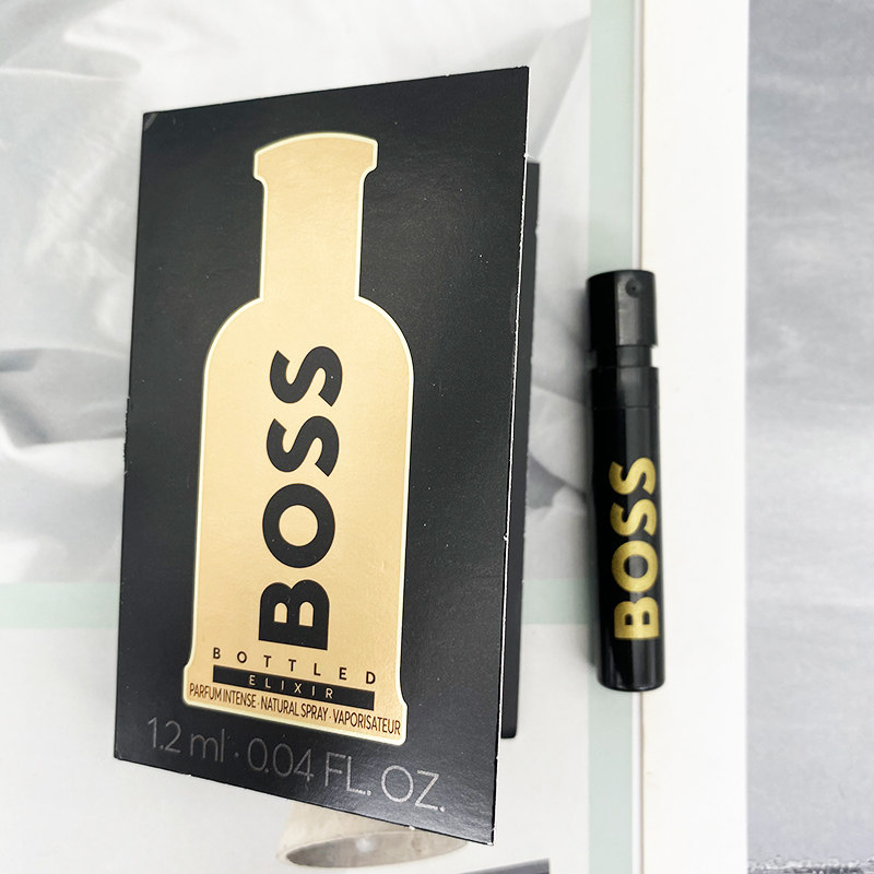 新Hugo Boss雨果波士Bottled Elixir自信精粹男士香精版小样1.2ML