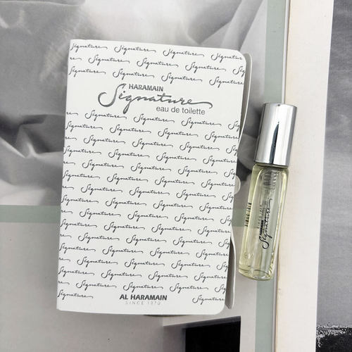 哈拉曼Al Haramain Signature Silver同名签名版中性淡香水1.5ML