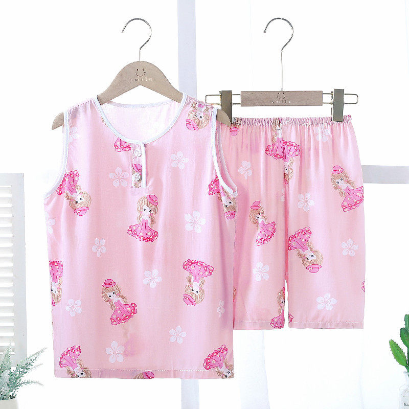 空调家居服儿童家居服套装夏季