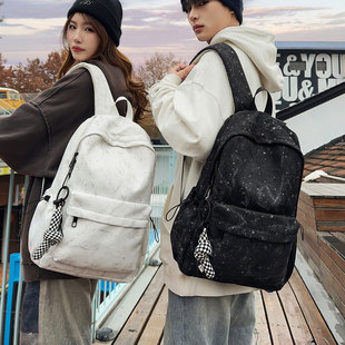 书包女大学生设计感小众2026新款大容量双肩包男生初中高中生背包