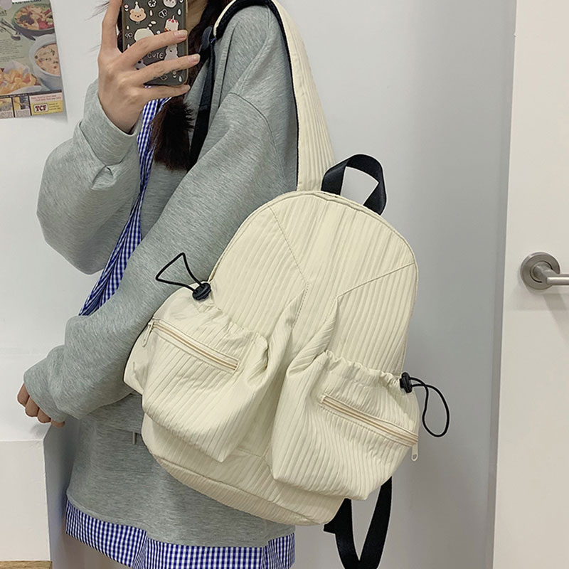 外出通勤双肩包女大学生小背包