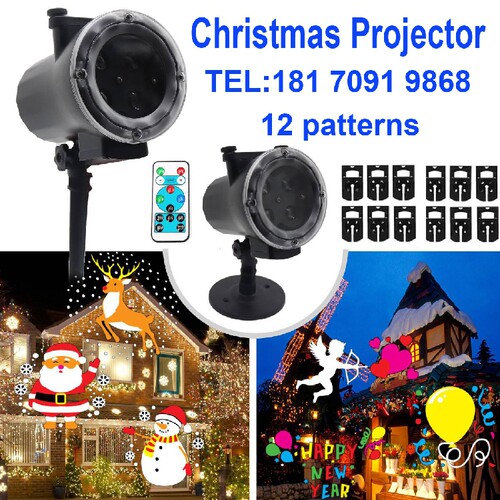 Christmas Laser ProjectorLED Snowflake lights Snowfall lamps