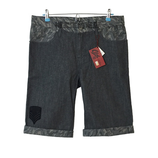 CLOT 虎纹迷彩牛仔丹宁休闲短裤 折扣现货 DENIM SHORTS TIGER