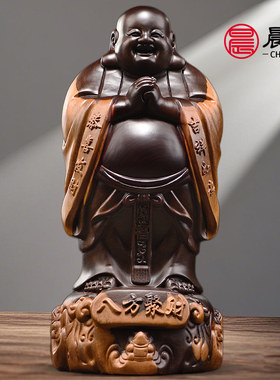 null檀品玄关酒柜弥勒佛