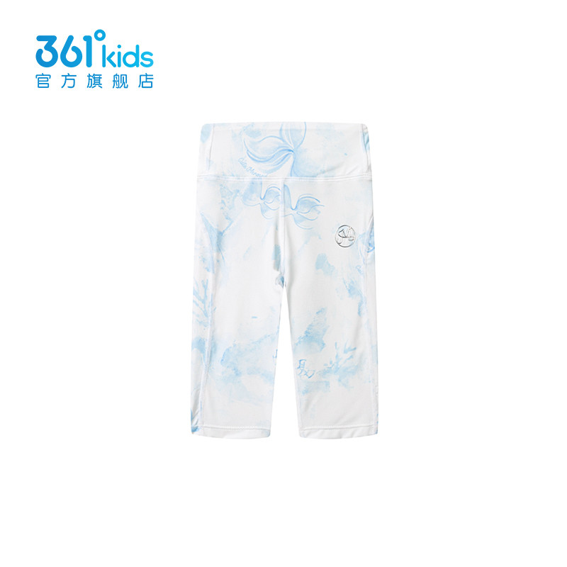 女童紧身七分裤速干新品2025夏运动裤中小童瑜伽裤K62524501
