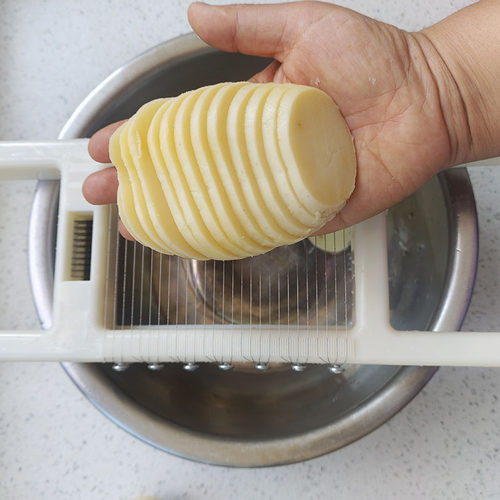 切熟土豆片熟鸡蛋火腿豆腐等软的