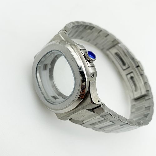 NH35表壳全套百达鹦鹉螺表壳表带配件适合2813/8215机械机芯