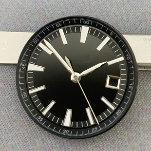 33mm改装手表配件表盘表针条钉字面带夜光表盘适配28213/8215机芯