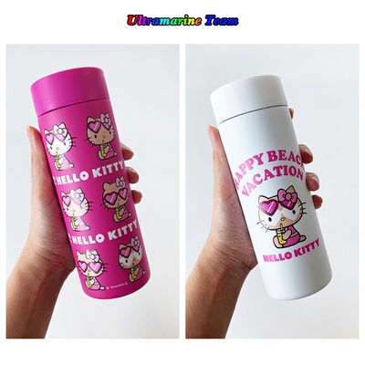 限定！26年三丽鸥HelloKitty印花直饮保温杯学生上学专用杯350ml