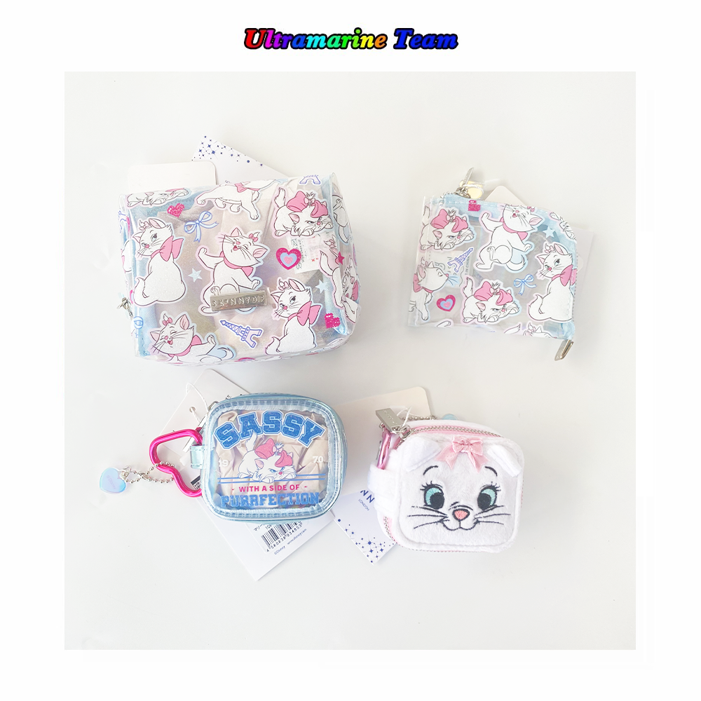 东迪&Skinnydip联名 时尚玛丽猫 毛绒登山扣零钱包随行小包耳机包,模玩/动漫/周边/娃圈三坑/桌游,动漫背包/钱包/箱包,淘宝优惠券,粉丝福利购,淘宝优惠卷