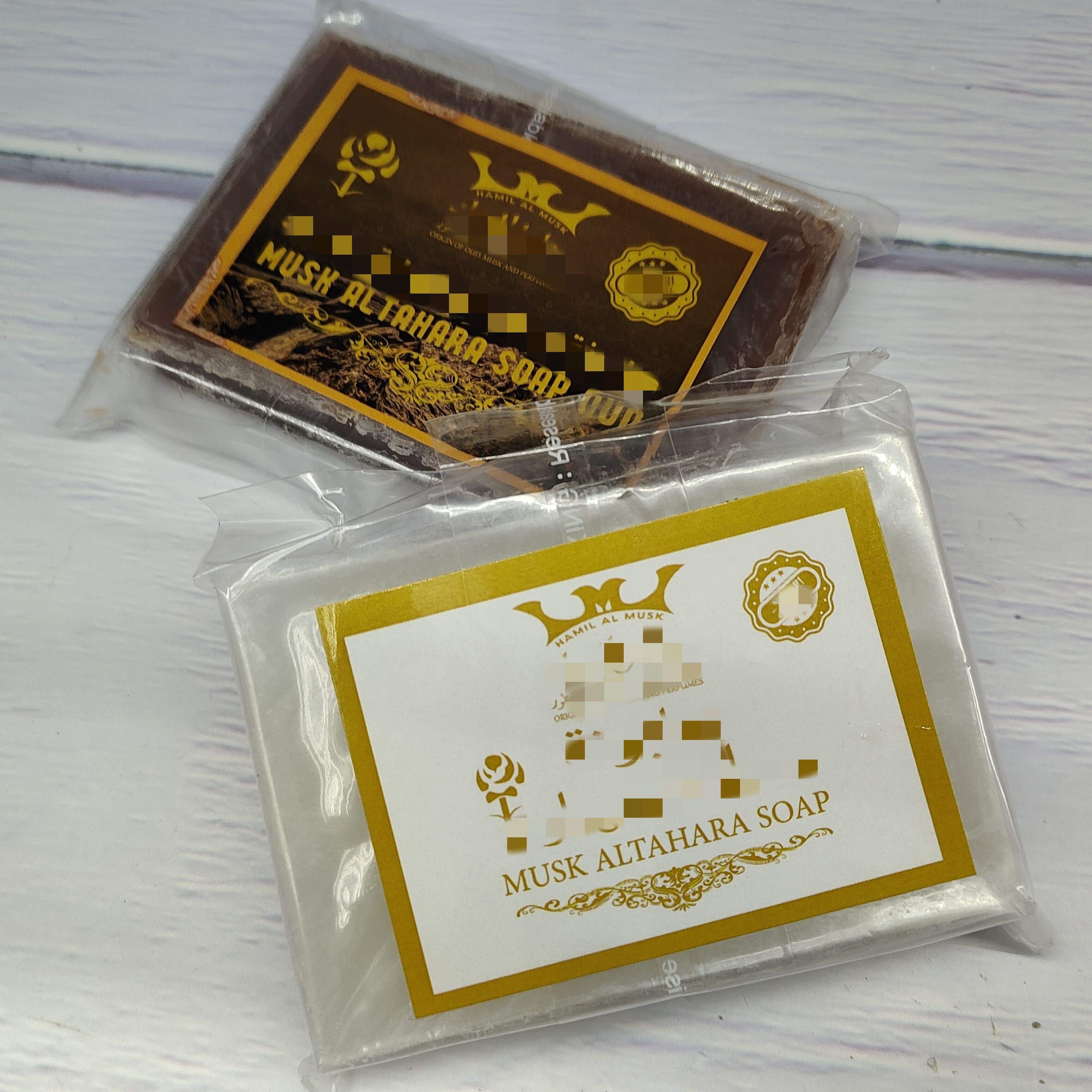 迪拜手工皂 Musk Al Taharah 白麝香和麝香乌木檀香手工皂留香