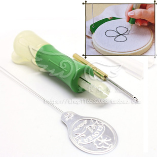 自由绣绣针 刺绣用组套 摄花绣刺绣花 413日本可乐手工工具