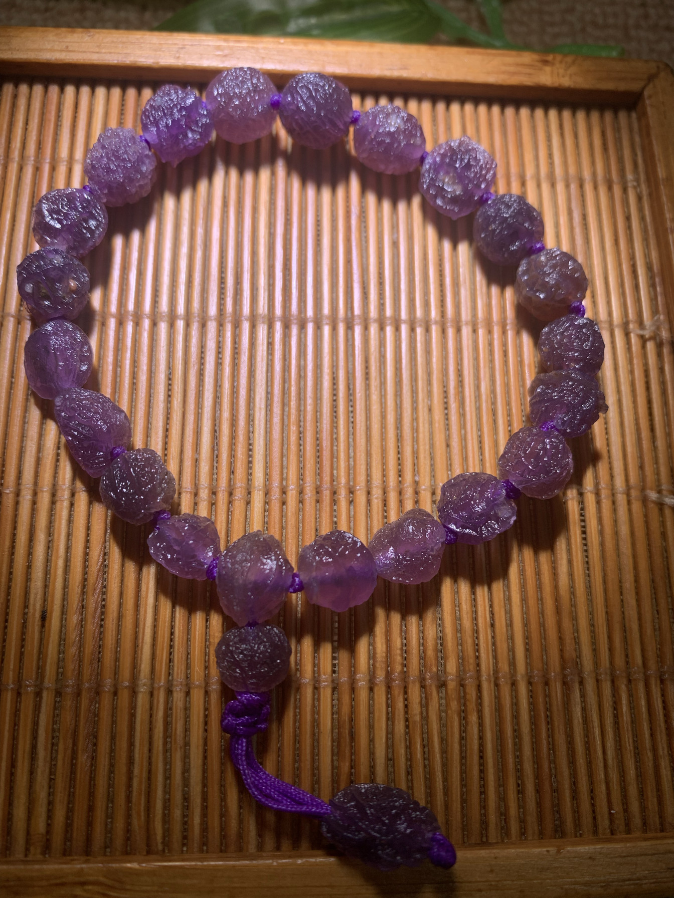天然紫萝兰尺寸1.1