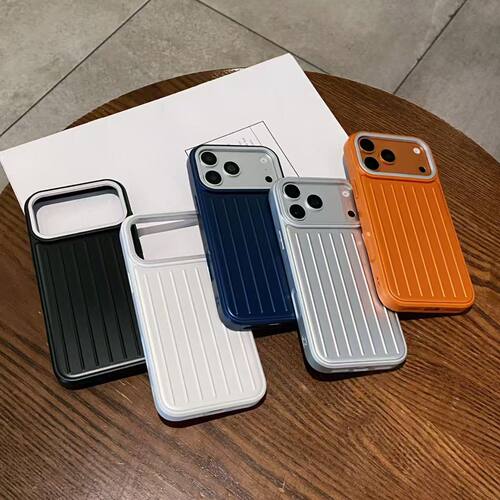 原创行李箱适用三星s26ultra手机壳s23/s24/s25ultra高级感苹果17Promax保护套iPhone14/15/16Pro商务男女款