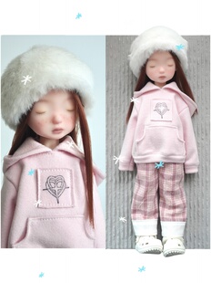 六分娃衣【秋冬新款】卫衣套装普六胖六bjd娃衣套装