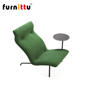 furnittu设计师家具北欧创意高靠背 休闲客厅阳台沙发躺椅 LUCIO
