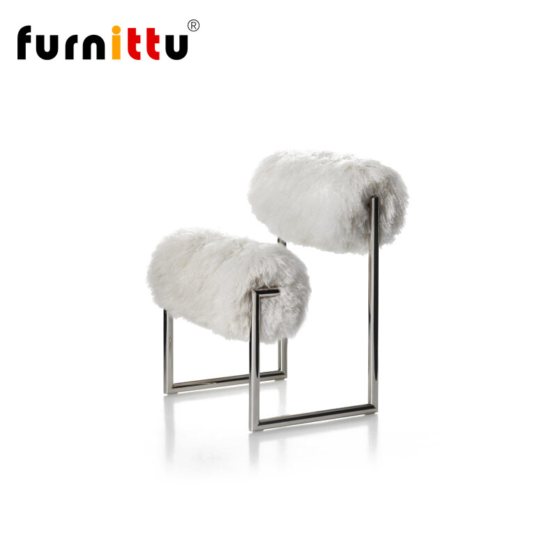 furnittu设计师家具Due Più滚轮创意设计靠背休闲扶手椅