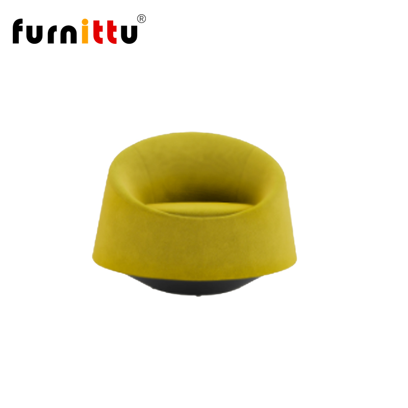 furnittu布艺北欧扶手椅