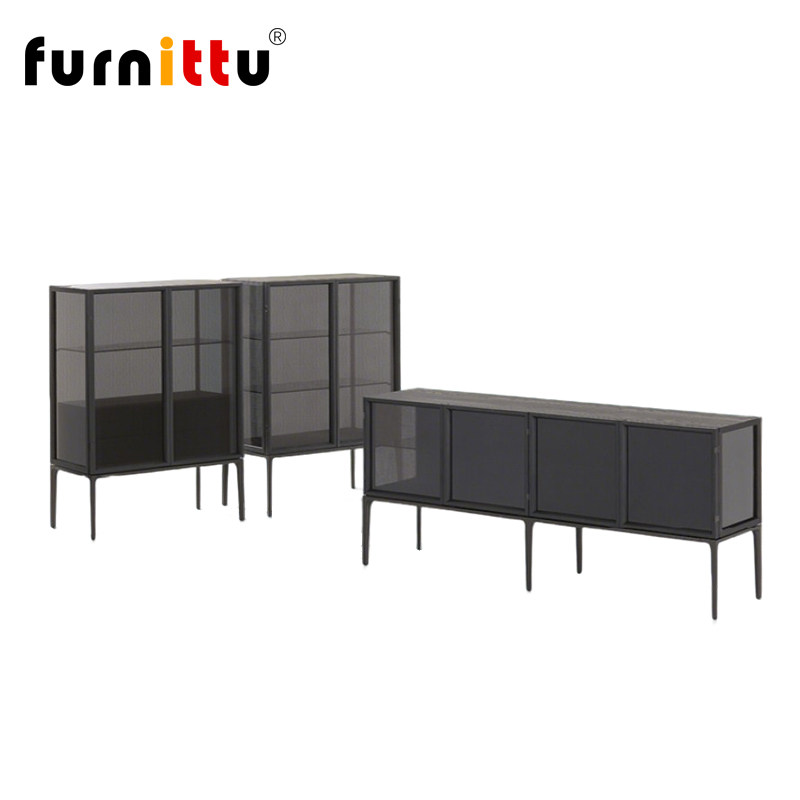 furnittu创意设计师家具意式大平层客厅实木AIKO/艾科收纳餐边柜