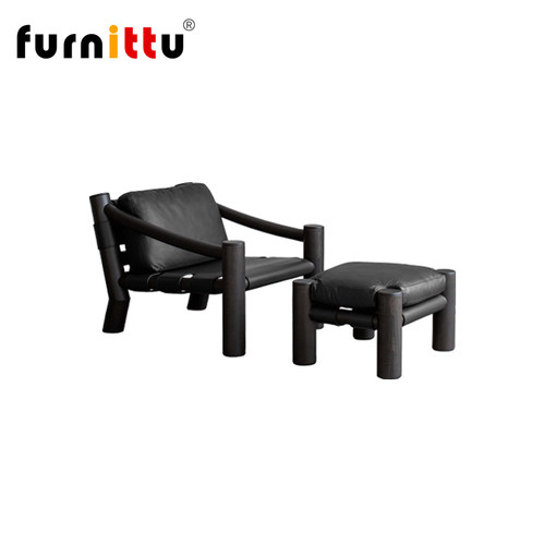 furnittu实木意式大象扶手椅