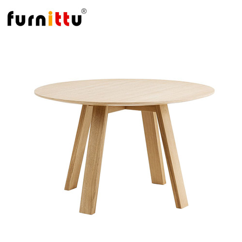 furnittu圆形意式极简餐桌