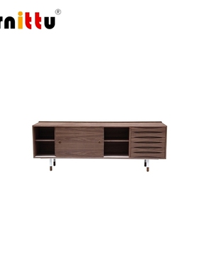furnittu实木 arne vodder mid century modern credenza电视柜