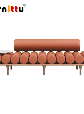 furnittu创意设计师家具意式轻奢客厅休闲午休床Five to Nine躺椅