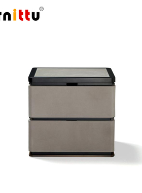 furnittu创意设计师家具意式极简实木Au Bout de la Nuit/床头柜