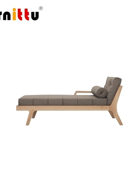 furnittu北欧实木 设计师家具 mellow daybed梅洛沙发躺椅 沙发床
