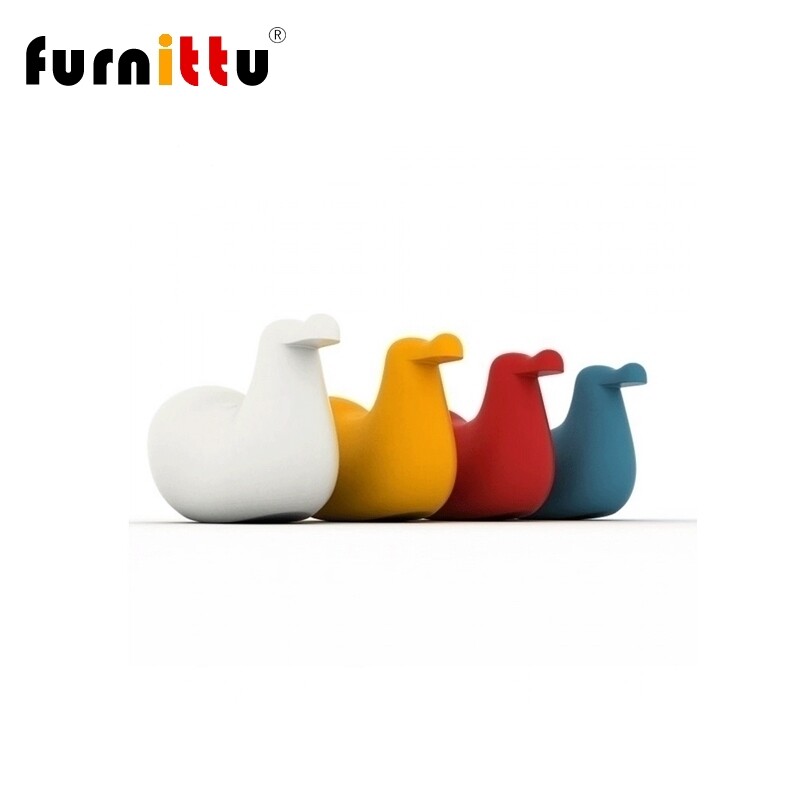 furnittu创意设计师家具 dodo rocking bird/玻璃钢渡渡摇摆鸟椅