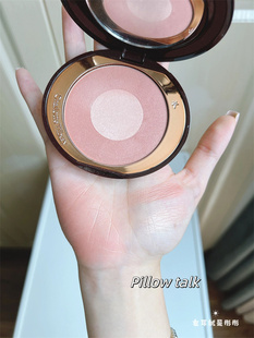 Charlotte tilbury CT糖心双色腮红Pillow talk 提气升色