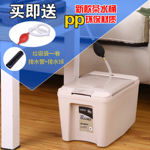 茶桶茶渣桶带盖废水桶茶水桶功夫茶叶桶排水桶垃圾桶大小号茶具桶