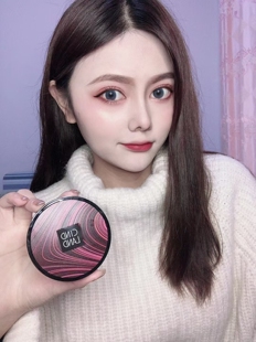 千迪兰持妆粉饼/干粉粉饼定妆控油持久防水遮瑕散粉饼干皮油皮