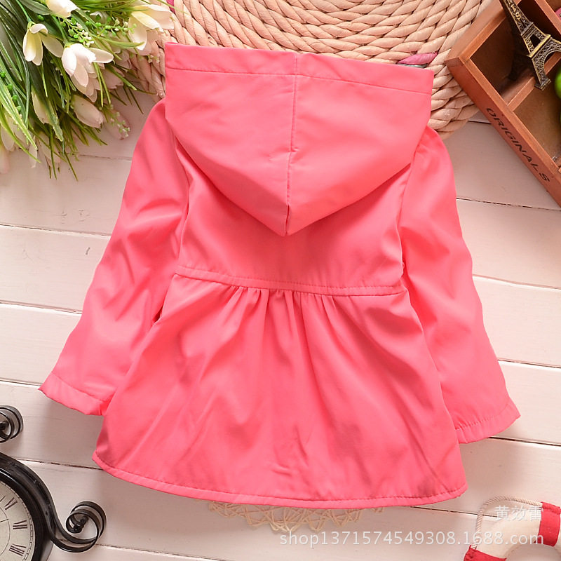 Manteau pour fille en velours côtelé - Ref 2162252 Image 4