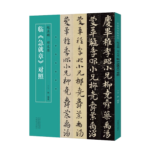 名家临名帖系列 赵孟頫 邓文原 临急就章对照 丁林 著 中国元代章草书法字帖名家毛笔字体技法临摹鉴赏范本书籍 河南美术出版社