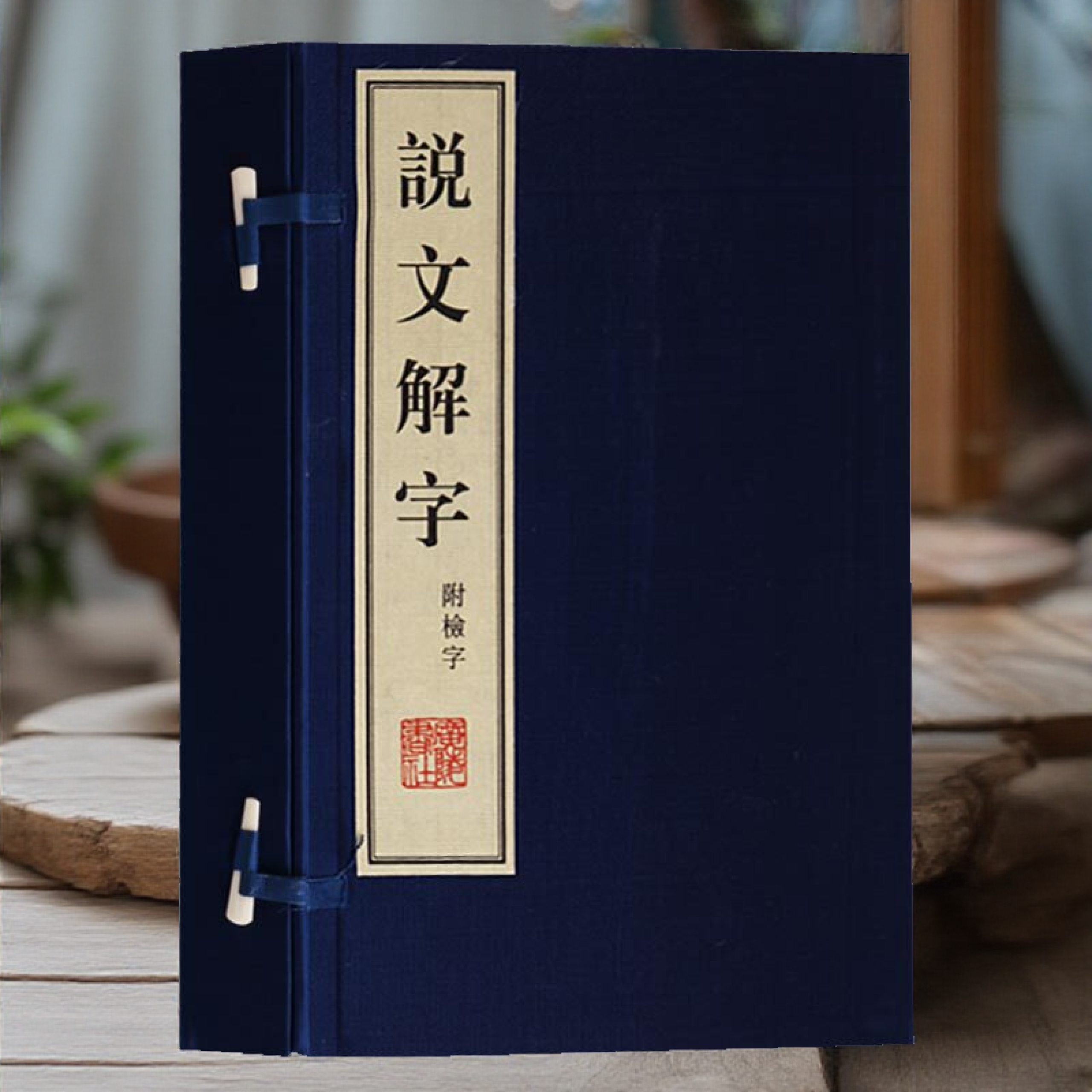 说文解字(附检字) （一函二册) 宣纸线装繁体竖排许慎古代汉语言文学咬文嚼字国学经典古汉语词典古诗词鉴赏书籍广陵书社