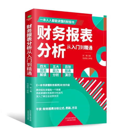 四大报表解读，五大能力分析，百张图表演示